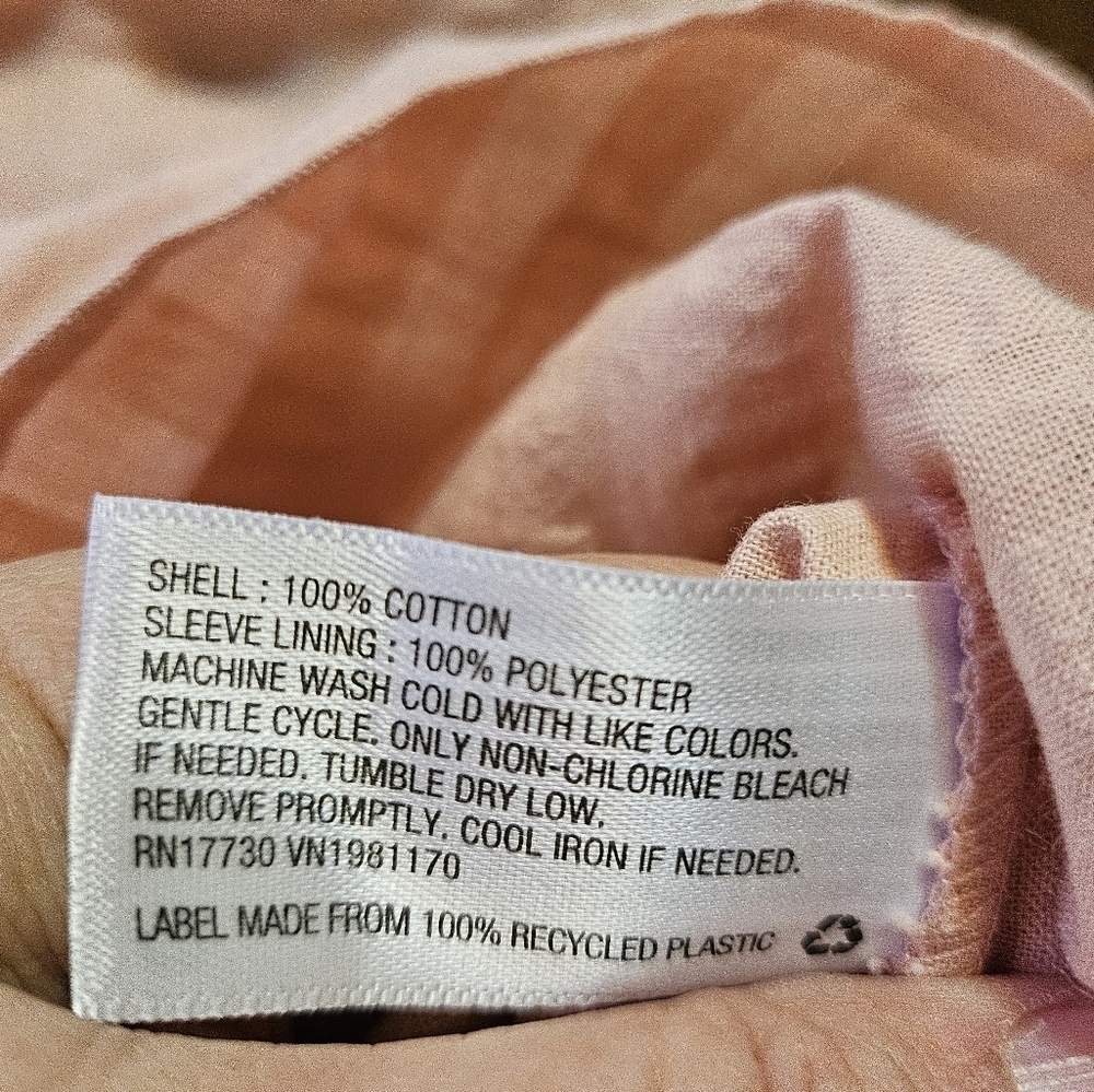 A New Day Puff Sleeve  Dress Light Pink Size S - Picture 9 of 10